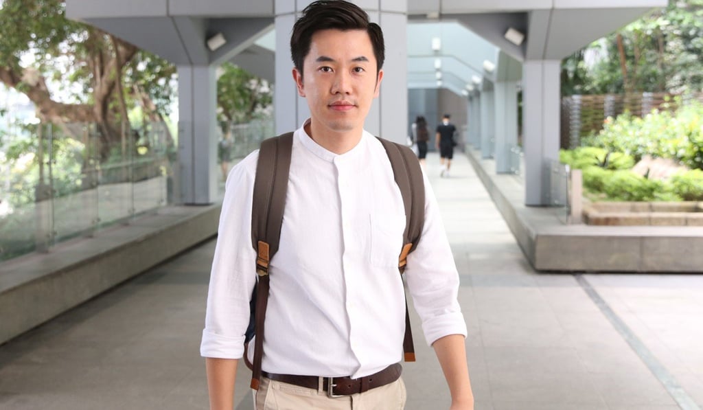 Cheng Chung-tai at the High Court. Photo: Sam Tsang