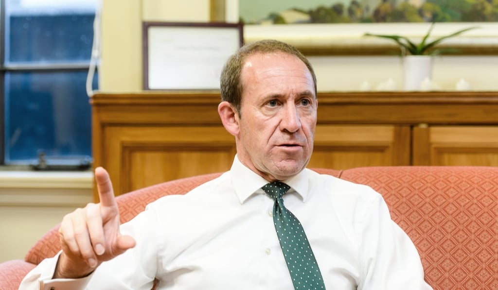 Andrew Little, former leader of the New Zealand Labour Party. Photo: Bloomberg