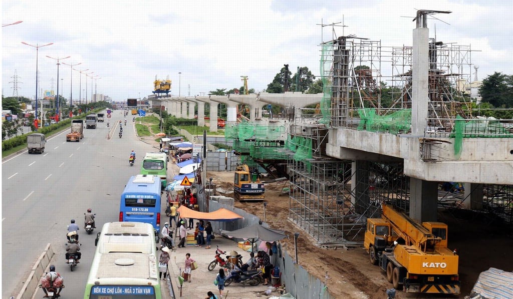 Ho Chi Minh City’s Ben Thanh-Suoi Tien line will cover 19.7km, connecting the city centre with eastern districts. Handout Photo