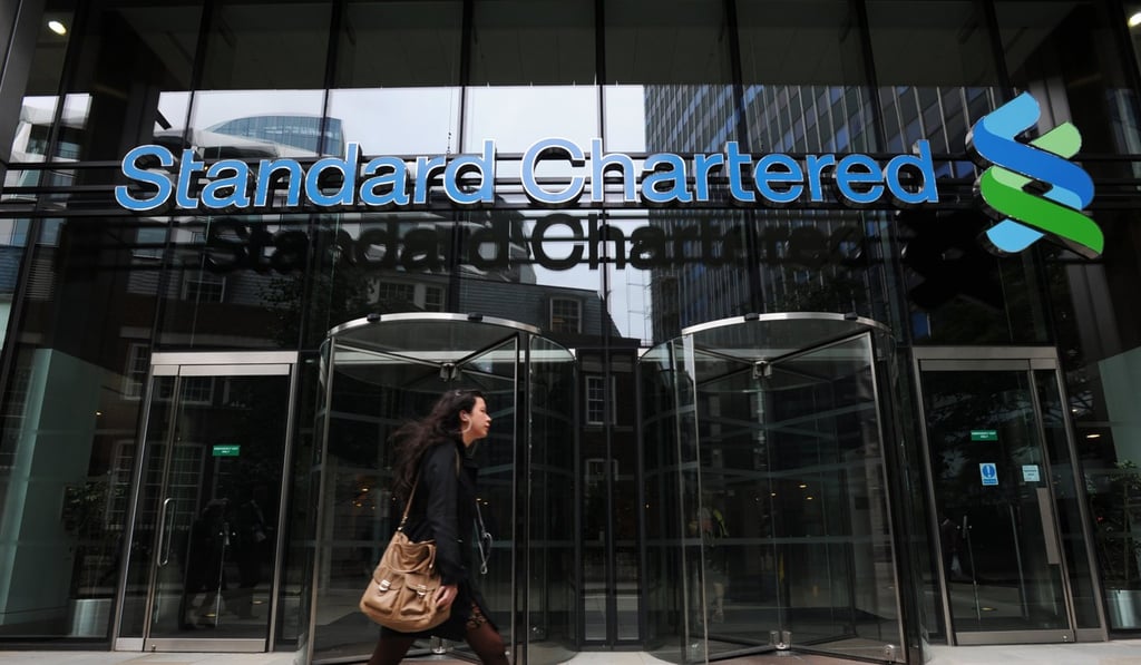 A Standard Chartered bank branch in London. Photo: EPA