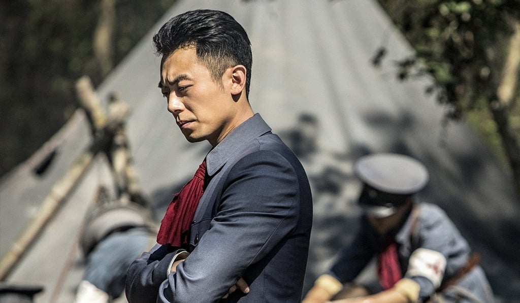 Zhu Yawen as Zhou Enlai in The Founding of an Army. Zhu Yawen as Zhou Enlai in The Founding of an Army.