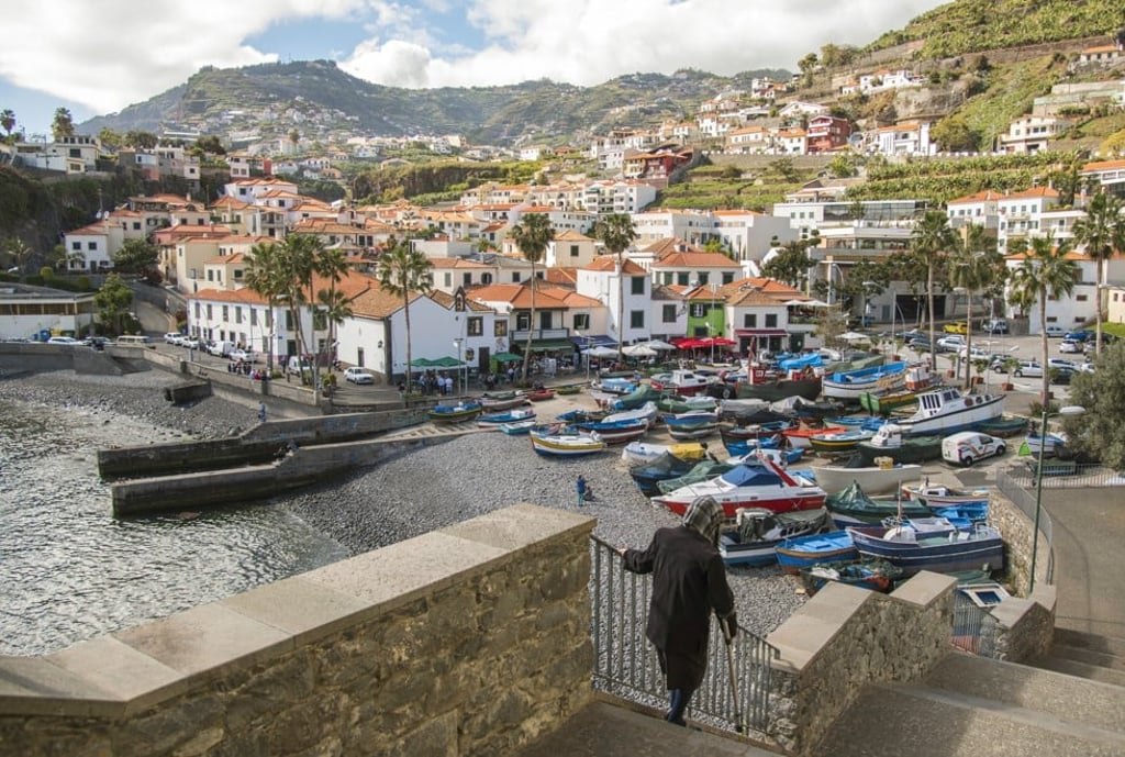 Camara De Lobos, in Madeira, was where Winston Churchill used to paint when the former British prime minister was in Madeira. Picture: Tim Pile