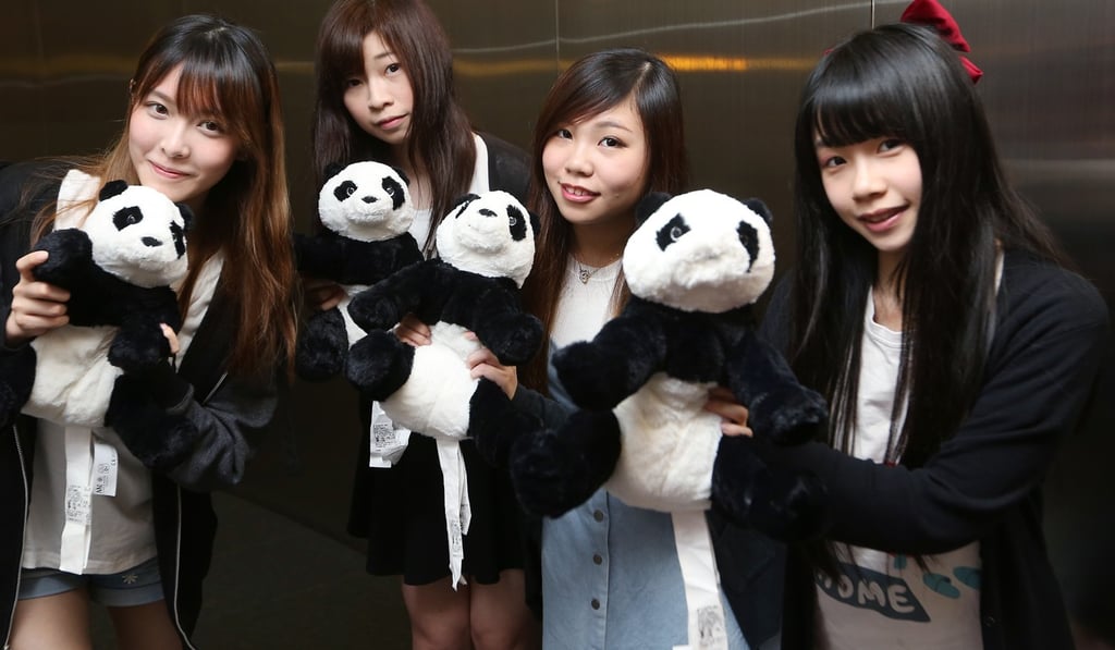 Members of PandaCute, Hong Kong’s all-female professional e-sports team. Photo: Xiaomei Chen