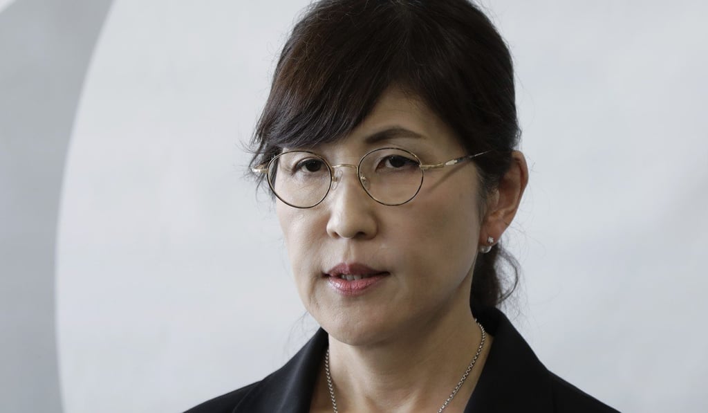 Tomomi Inada, Japan's former defence minister, stepped down in the wake of several political scandals. Photo: Bloomberg