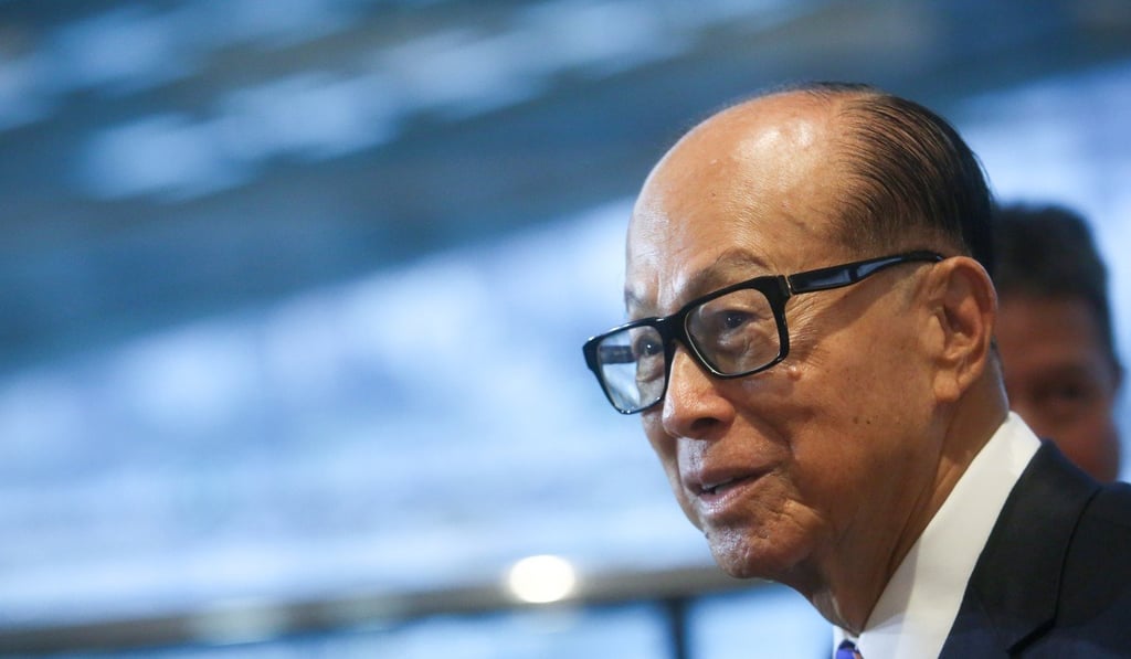 Li Ka-shing, CKP chairman says the company is firmly committed to establishing a strong recurring income base. Photo: Sam Tsang