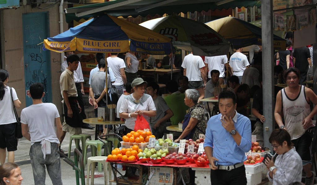 Stanley Street in Central. Photo: Dickson Lee