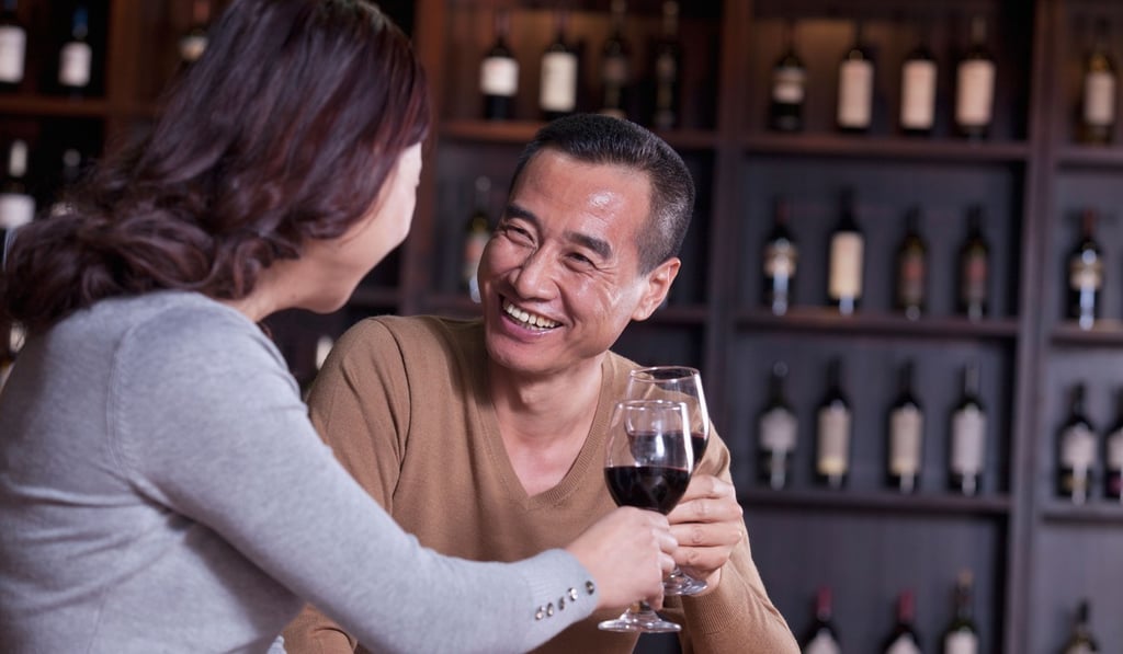 Wine drinking among millennials is catching on fast in China. Photo: Alamy