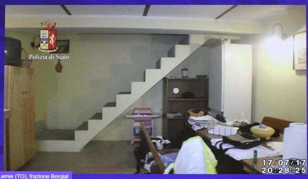 The place where a man identified as identified as Lukasz Pawel Herba, a Polish citizen with British residency, held a young British model, who thought she was coming to Milan for a photo shoot, but instead was drugged, hustled away in a suitcase and handcuffed in a house in northern Italy before being released. Photo: AP