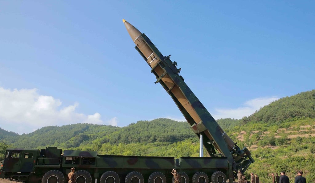 Sanctions imposed after North Korea’s test of the Hwasong-14 are designed to cost the country US$1 billion. Photo: EPA/KCNA