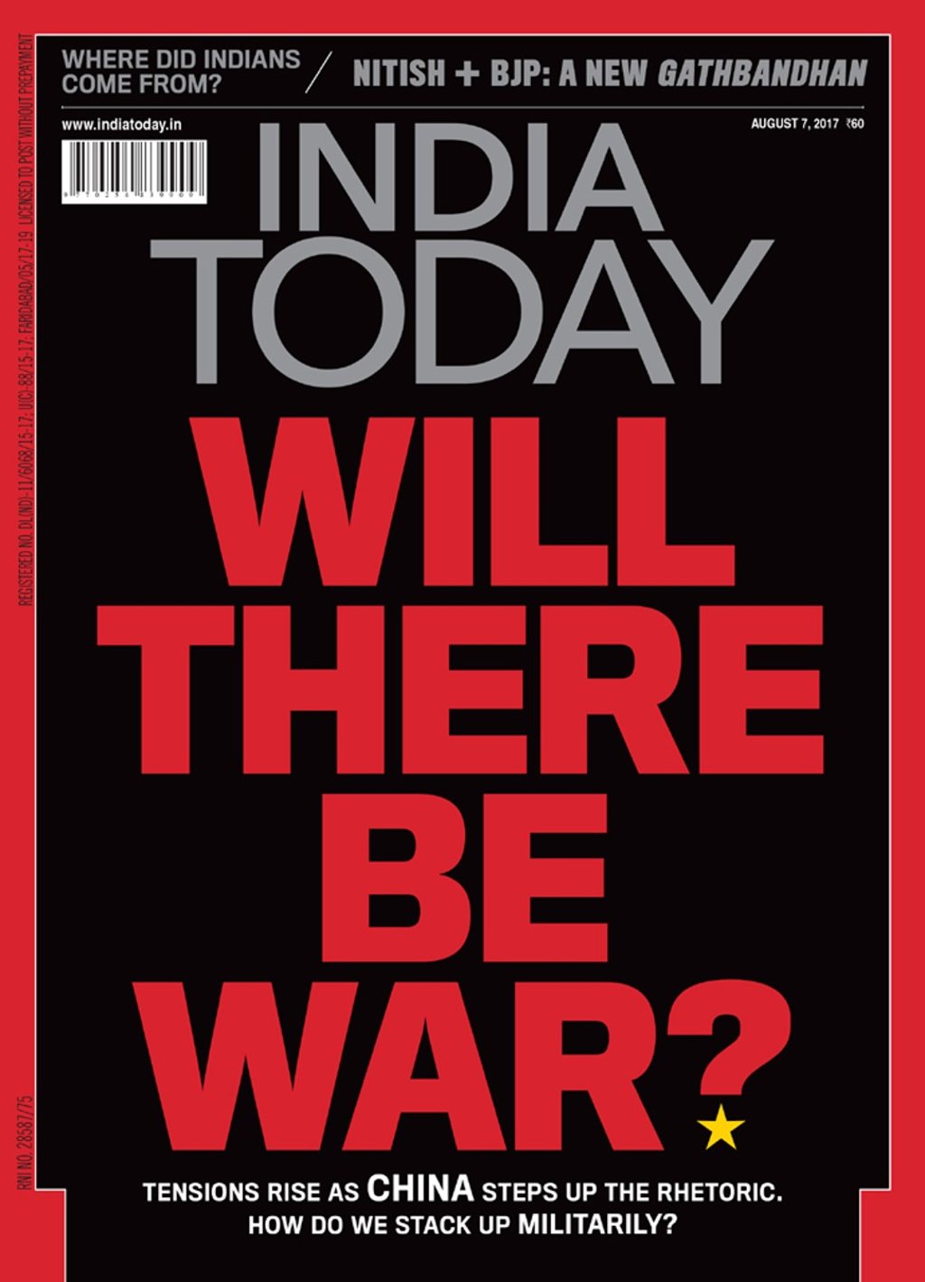 India Today’s front cover. Image: India Today