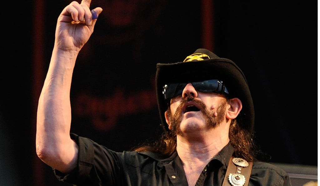 Late Motörhead lead singer Ian “Lemmy” Kilmister performing in Madraid in 2010. Photo: AFP
