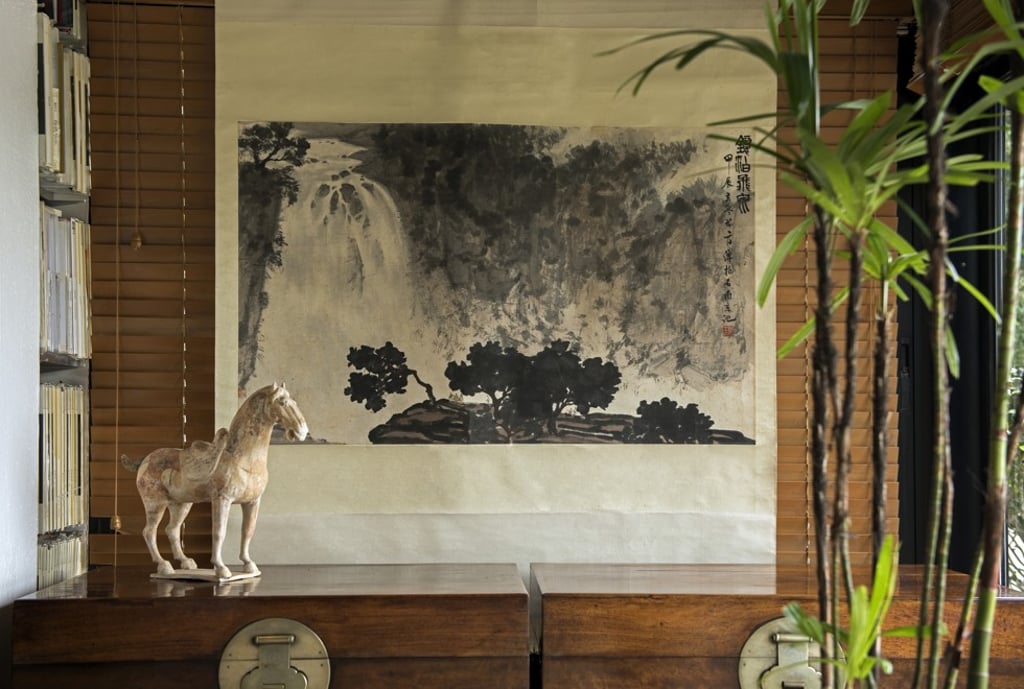 The Waterfall, by Fu Baoshi, will also go under the hammer in the autumn sale in Hong Kong. Picture: courtesy of China Guardian