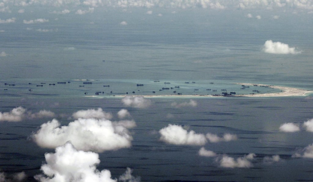 China has territorial disputes with its neighbours over the South China Sea, including Mischief Reef in the Spratly Islands. Photo: AP