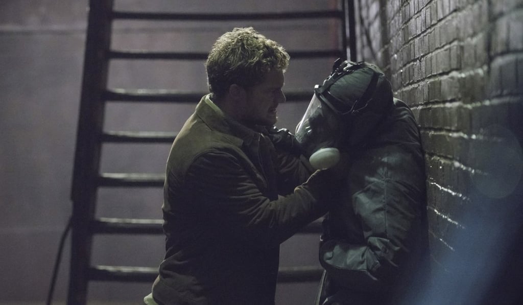 Finn Jones as Iron Fist in a still from The Defenders. Photo: Netflix
