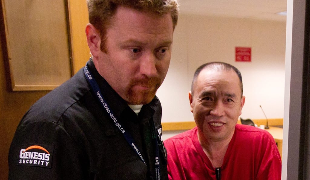 Lai Changxing, right, was extradited from Canada and subsequently jailed for life. Photo: AP