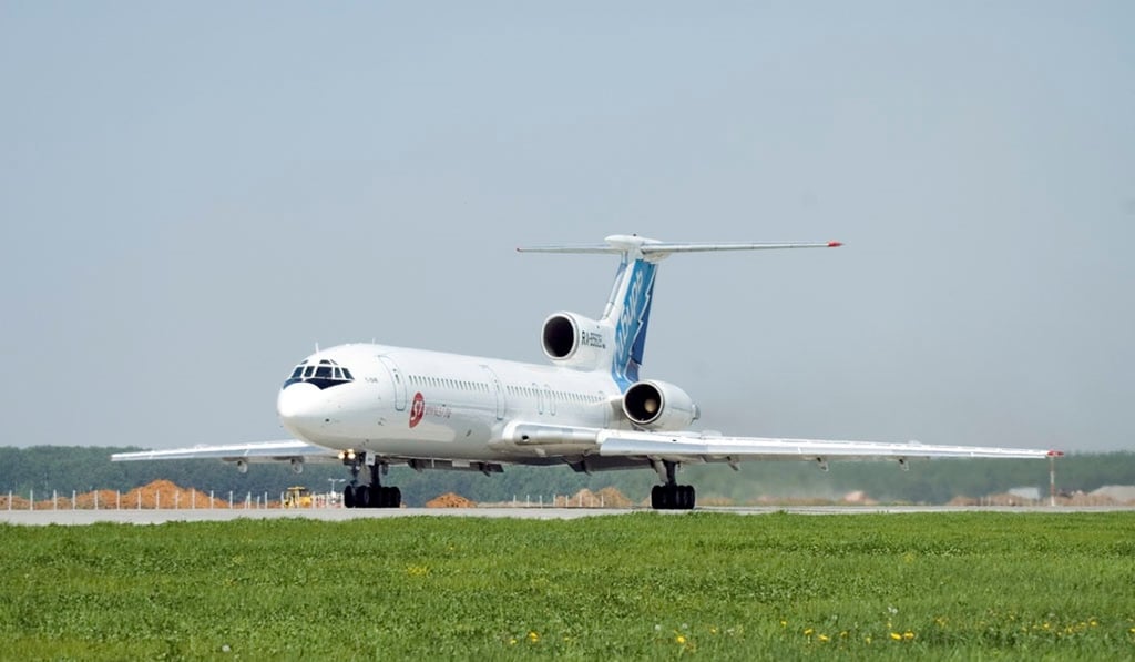 A Tupelov 154M, the same type of plane used by the Russian military to spy on Washington from above. Photo: Tupelov