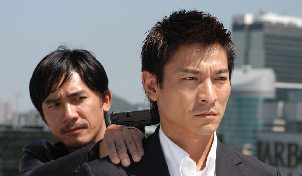 A scene from the crime thriller Infernal Affairs, about an undercover cop in a triad gang. Photo: Handout