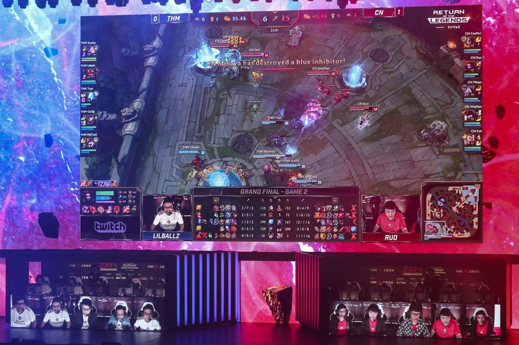 The current share of millennials in the e-sports fan base is two to three times that which tunes into broadcasts of major US sports. Photo: Dickson Lee