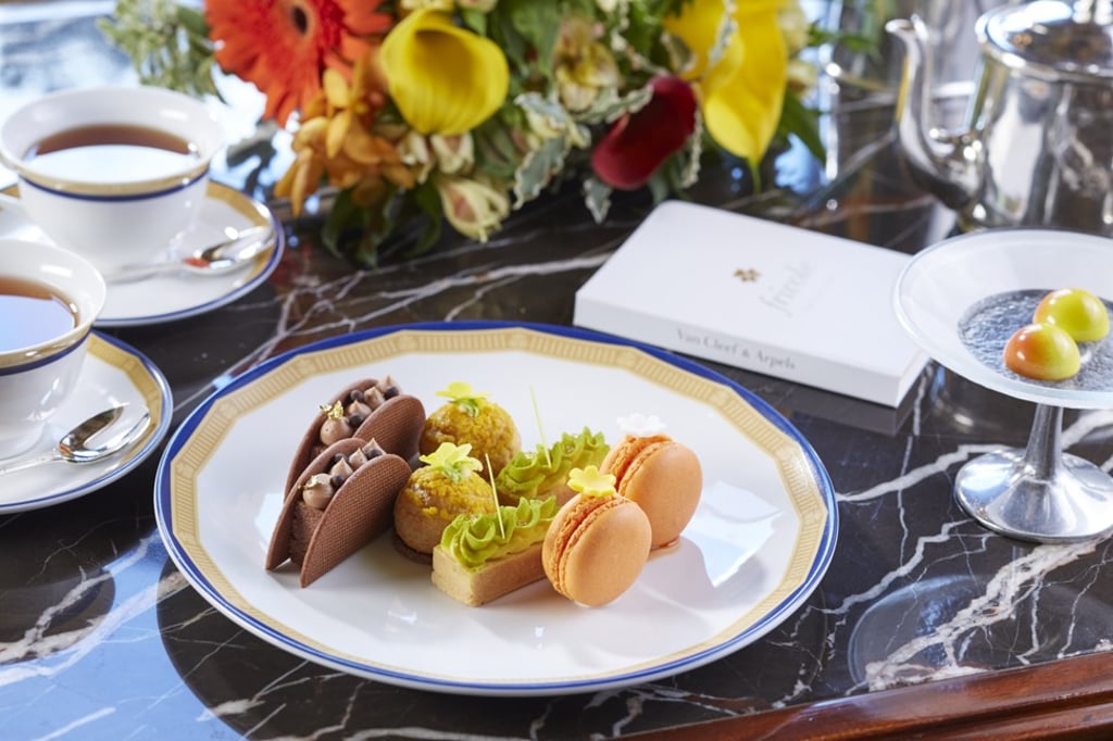 The deletable desserts take reference from the jeweller's creativity for nature.