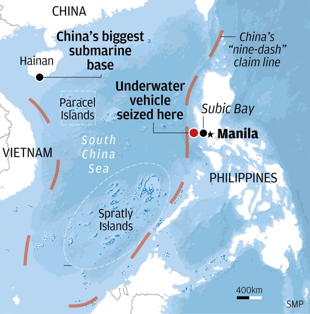 China’s nine-dash line covers 80 per cent of the South China Sea. Click to enlarge. Photo: SCMP