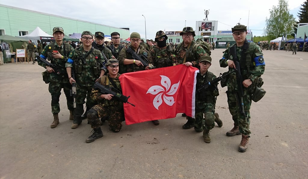 The Hong Kong team at the Moscow Armoured War event in 2017. Photo: Day Army