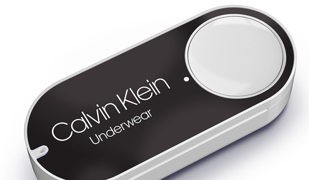 Amazon’s Dash button for ordering goods at the touch of a finger
