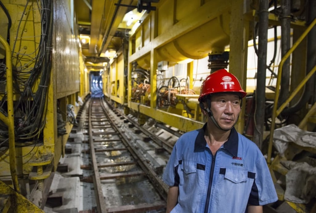 Line 14 project manager Yang Jun.