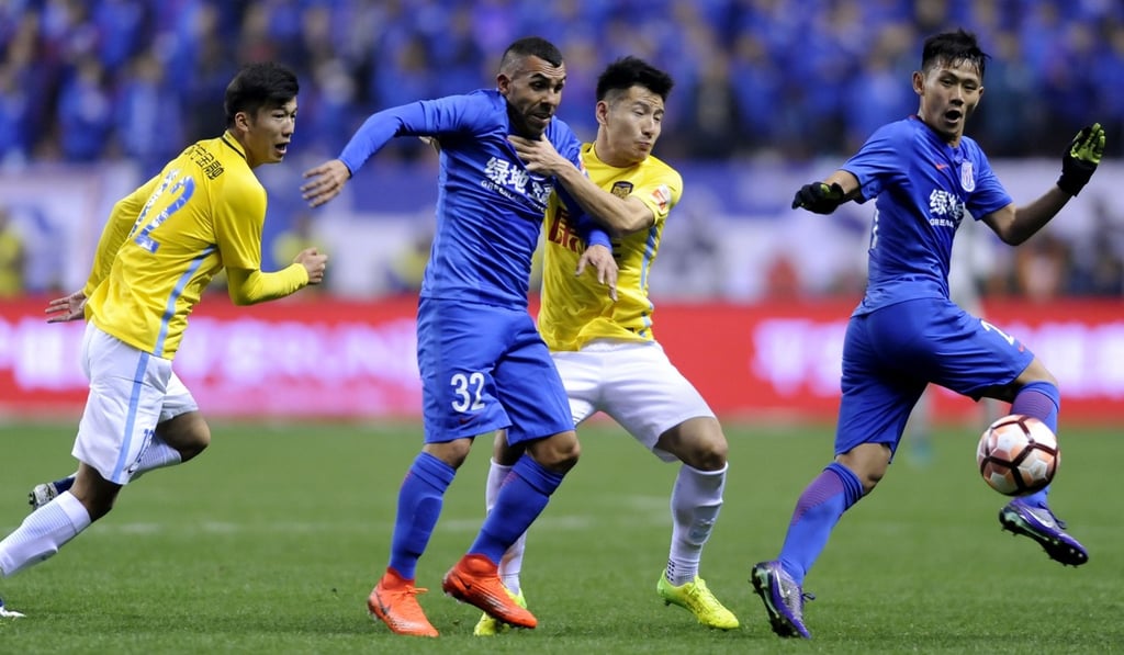 Tevez has scored just twice for Shanghai Shenhua this season. Photo: AFP