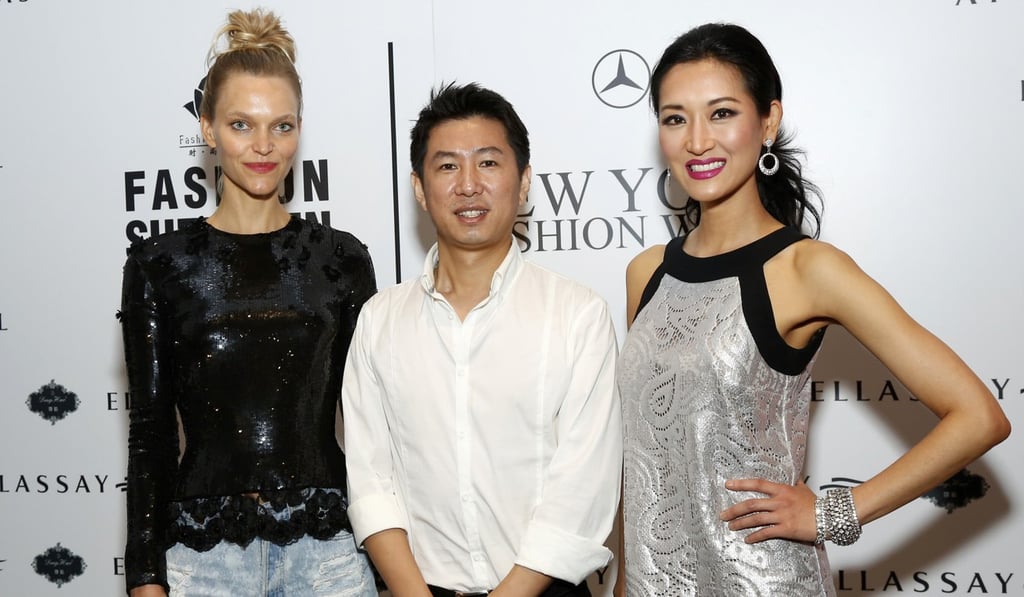 Xia Guoxin (centre)is chairman of Shenzhen Ellassay Fashion. Photo: AFP