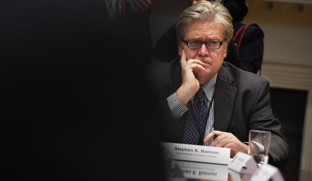 After Trump's win, Steve Bannon was cast in the popular imagination as a kind of puppet master pulling Trump's strings. Photo: The Washington Post. After Trump's win, Steve Bannon was cast in the popular imagination as a kind of puppet master pulling Trump's strings. Photo: The Washington Post.