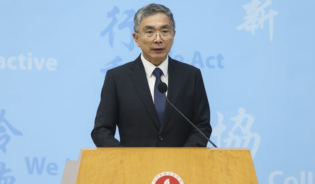 Secretary for Financial Services and the Treasury James Lau expected Legco to support the proposal. Photo: Sam Tsang