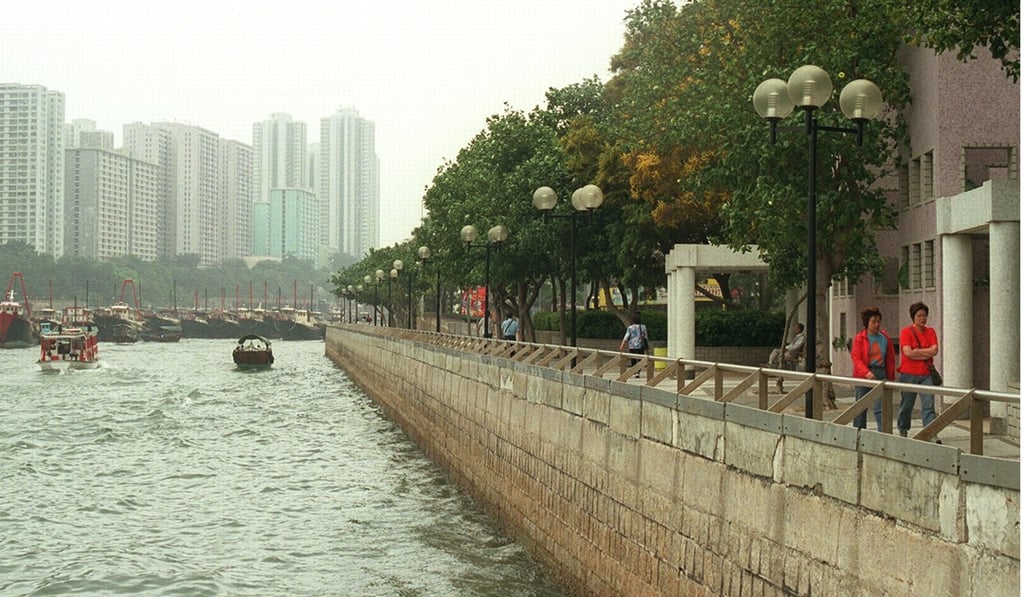 Aberdeen Promenade, which runs adjacent to Aberdeen Praya Road. Picture: SCMP