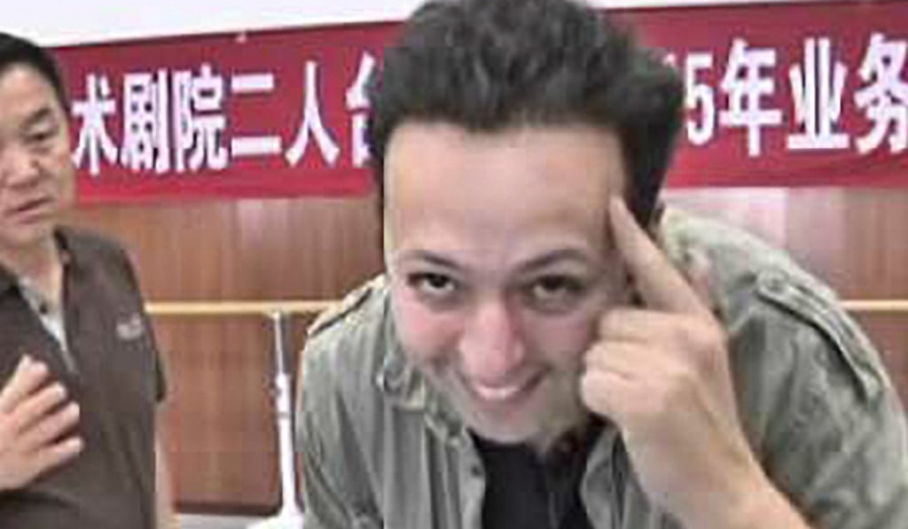 David Gulasi, an English teacher living in Inner Mongolia, has accumulated 5 million followers on Chinese social media. Photo: Youtube