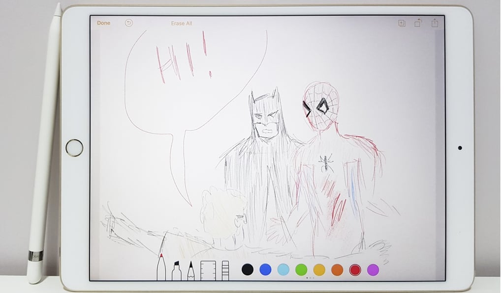 The iPad Pro 10.5 and Apple Pencil. Photo: Ben Sin