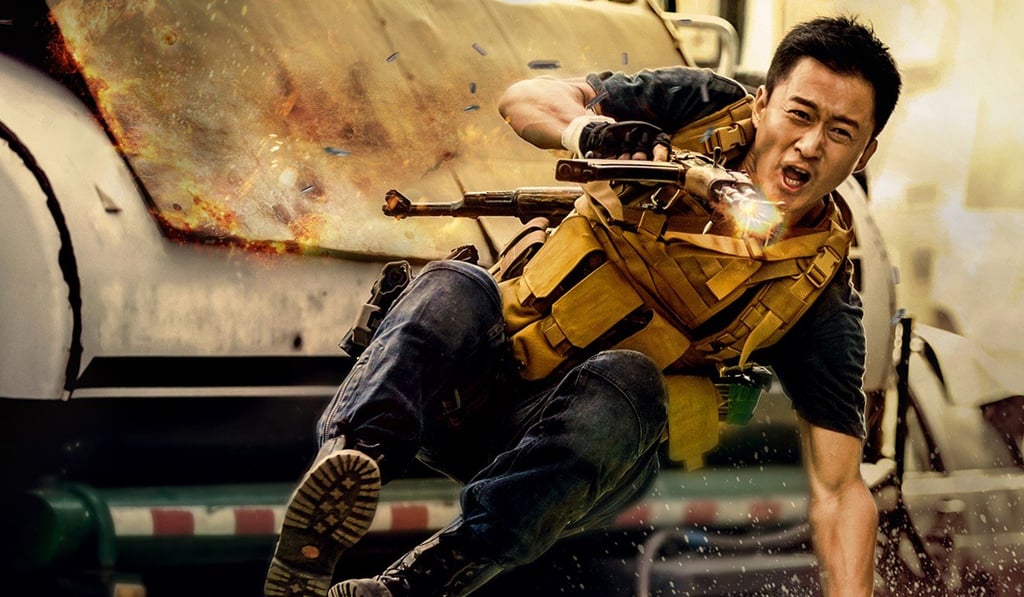 Actor-director Wu Jing in Wolf Warrior 2. Photo: Handout