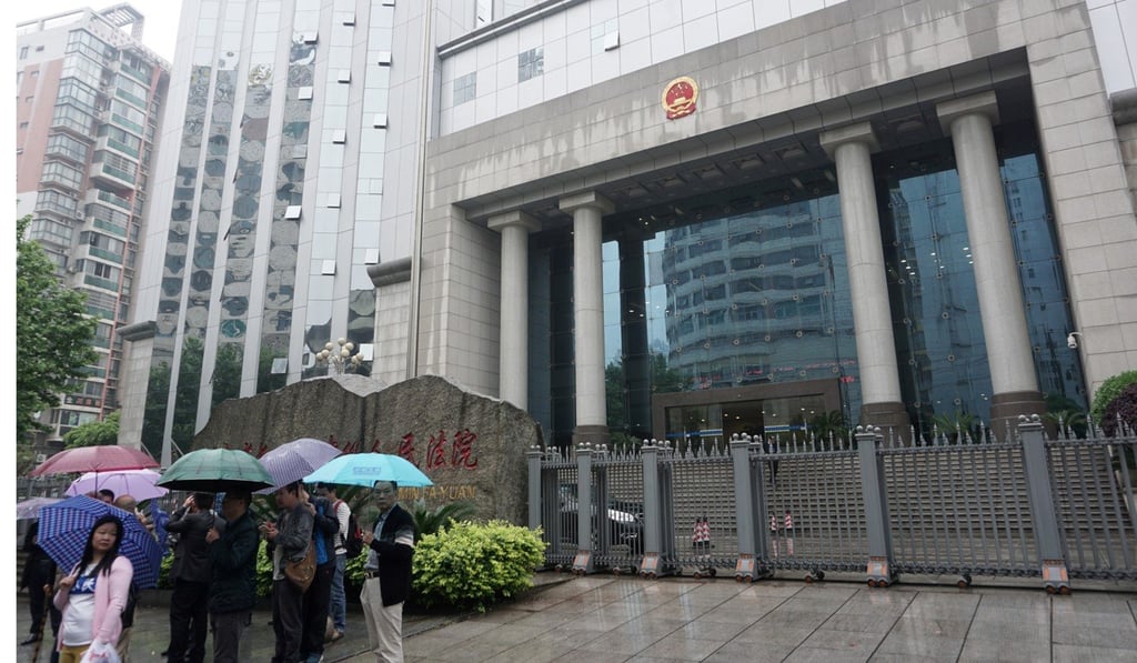 Jiang Tianyong is expected to appear in the Changsha Intermediate People's Court on subversion charges. Photo: AFP