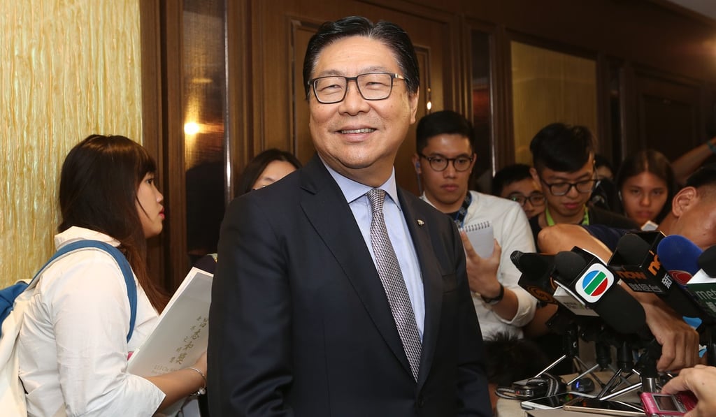 MTR Corporation chairman Frederick Ma Si-hang said he expected the one-off discounts would cost the company HK$30 million. Photo: Xiaomei Chen
