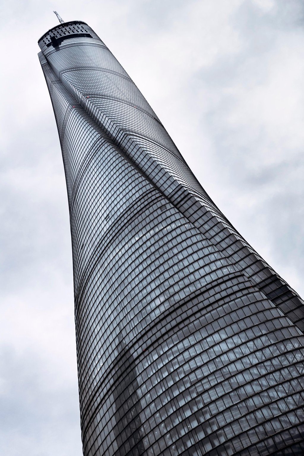 The Shanghai Tower.