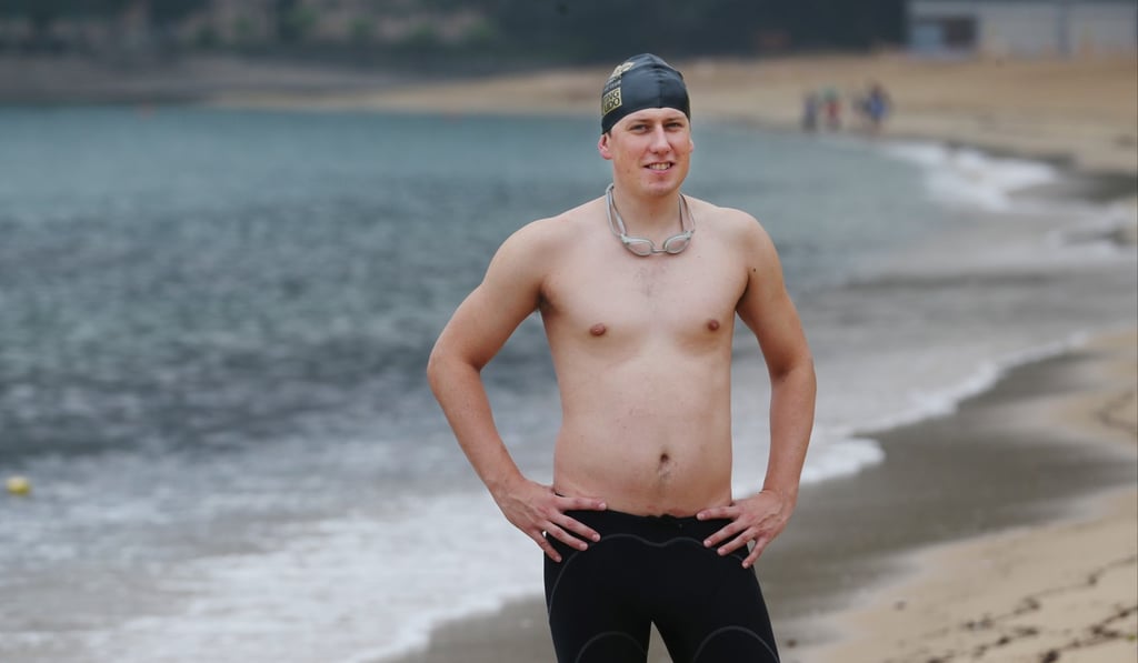 Simon Holliday has swum from Hong Kong to Macau, as well as across the English Channel. Photo: Nora Tam