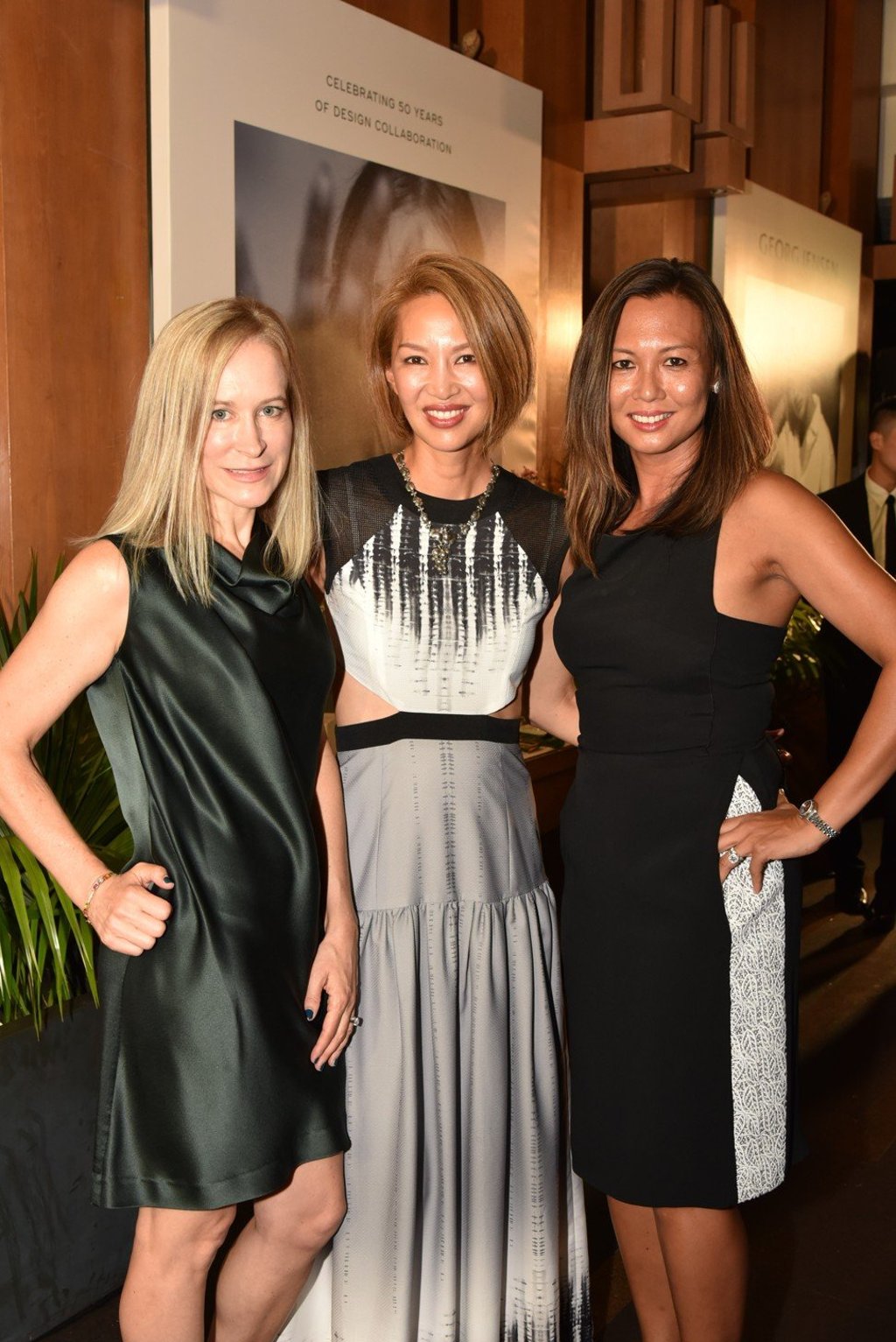 Lisa Chiba, Yolanda Tang and Sylvia Tang.