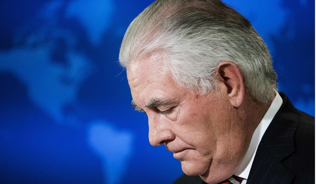 US Secretary of State Rex Tillerson on Tuesday acknowledged that North Korea has shown some signs of restraint. Photo: AFP US Secretary of State Rex Tillerson on Tuesday acknowledged that North Korea has shown some signs of restraint. Photo: AFP