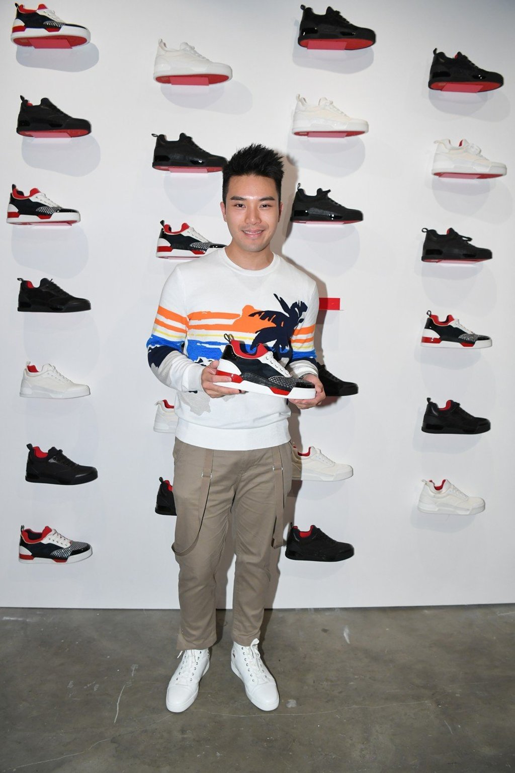 Louboutin sneakers aurelien shop
