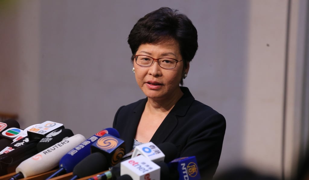 Hong Kong Chief Executive Carrie Lam has defended the Court of Appeal’s judgment. Photo: Dickson Lee
