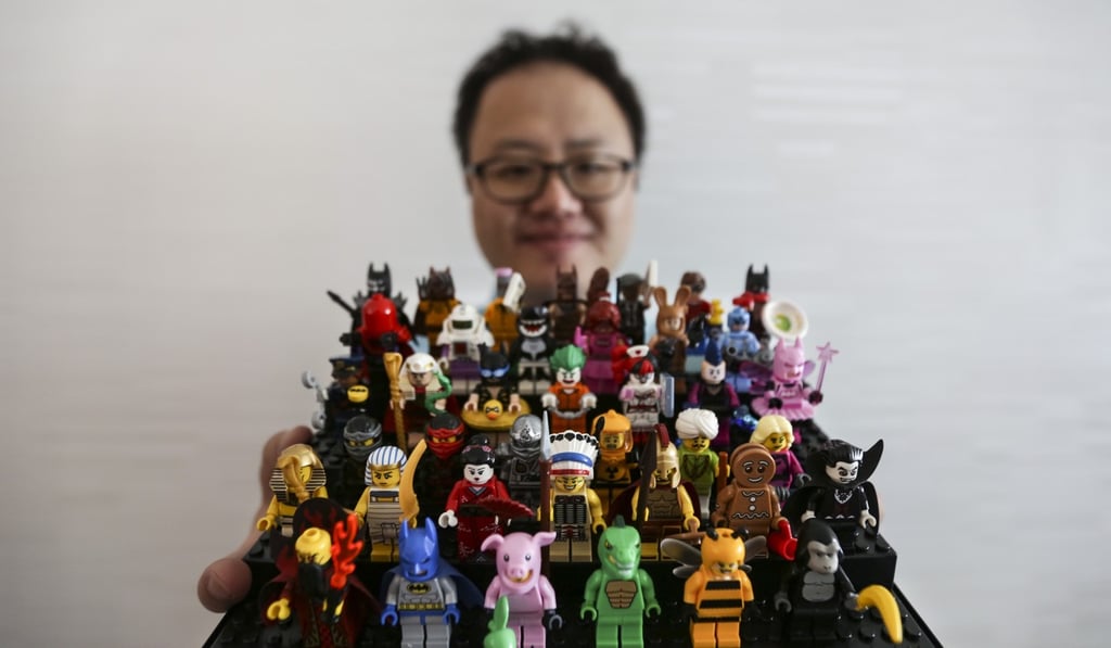 Ric Tse creates Lego models of Hong Kong. Photo: Xiaomei Chen