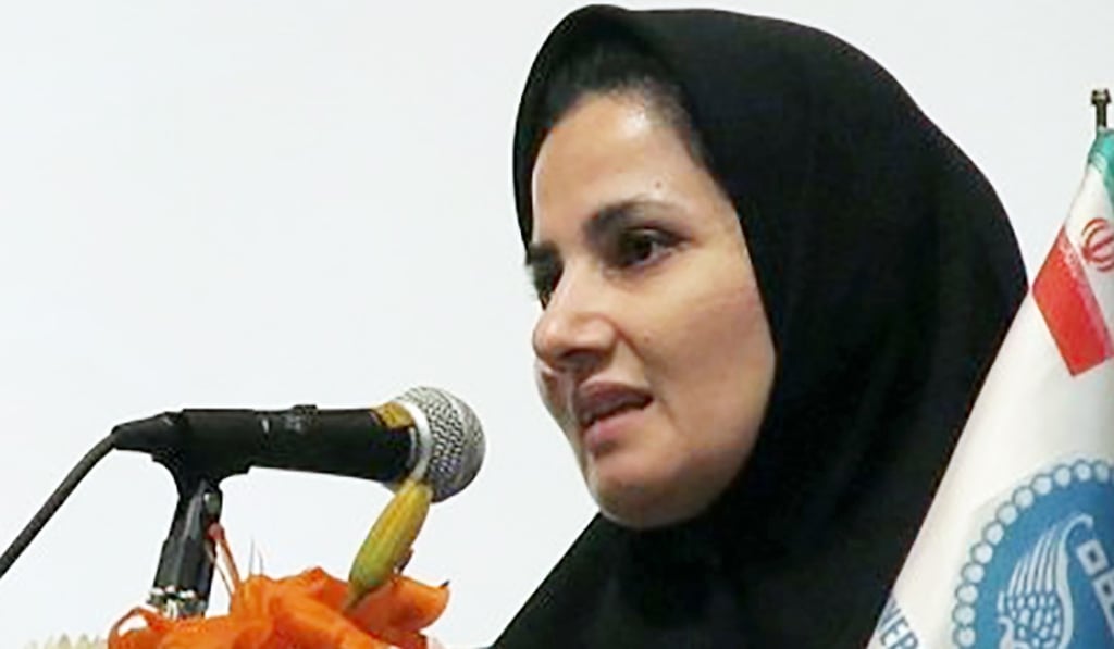 Dr Laaya Joneidi has swapped her hijab for the traditional chador. Photo: Handout