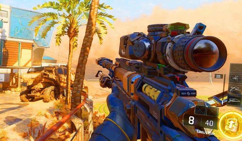 An image from the video game Call of Duty- Black Ops 3. Photo: Handout