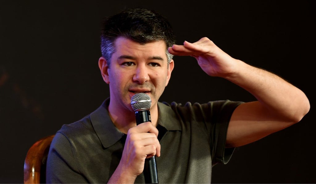This file photo taken on December 16, 2016 shows co-founder and former CEO of US ride-sharing company Uber, Travis Kalanick at an event in New Delhi. Photo: AFP