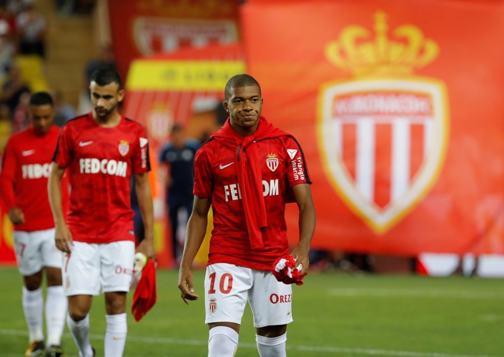 Monaco’s Mbappe is on the verge of a record-breaking move to rivals PSG. Photo: Reuters