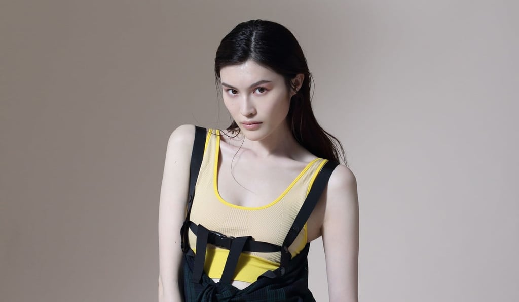 A look from the Particle Fever x Lane Crawford athleisure capsule collection.