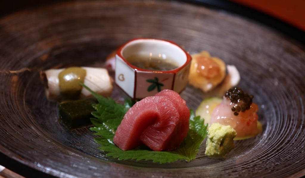 Chef’s sashimi selection. Photo: Jonathan Wong